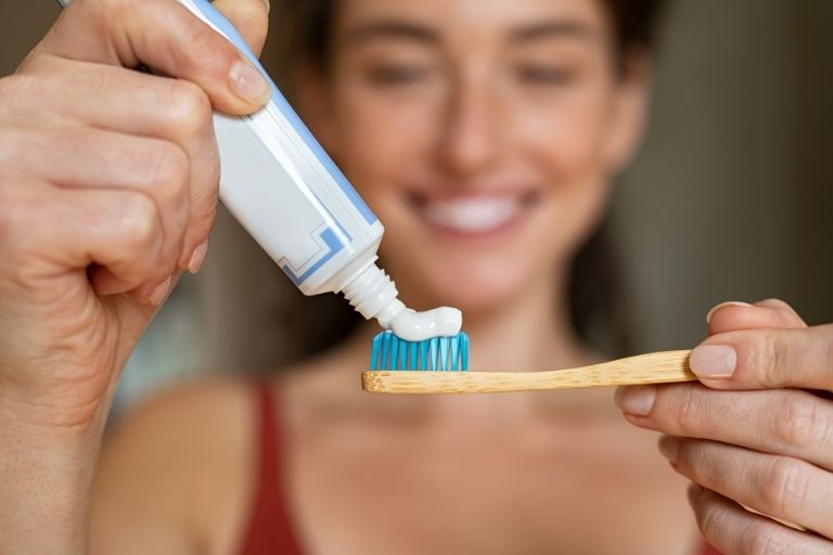 cantidad de pasta de dientes dentista en Oviedo